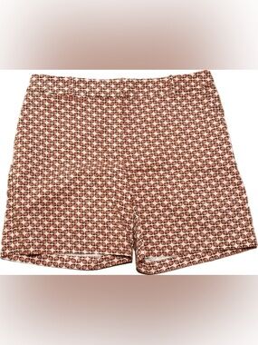 Talbots Pink Shorts with Red Ladybug Print